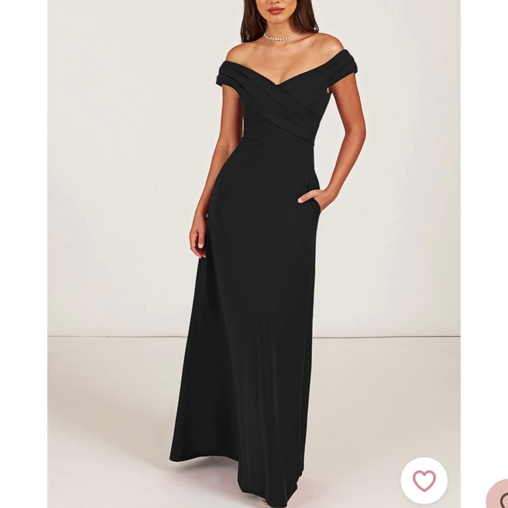 Azazie Evita Black dress